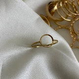 Anillo Aro 0,6gr-T5 1/2 Liso Oro Amarillo