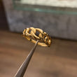 Anillo Cubano 2.65gr-T7 Liso Oro Amarillo