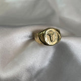 Anillo Cristo 3.35gr-T10 Oro Amarillo