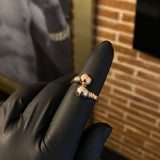 Anillo Tu y Yo 2.15gr T5 1/4 Tres Oros