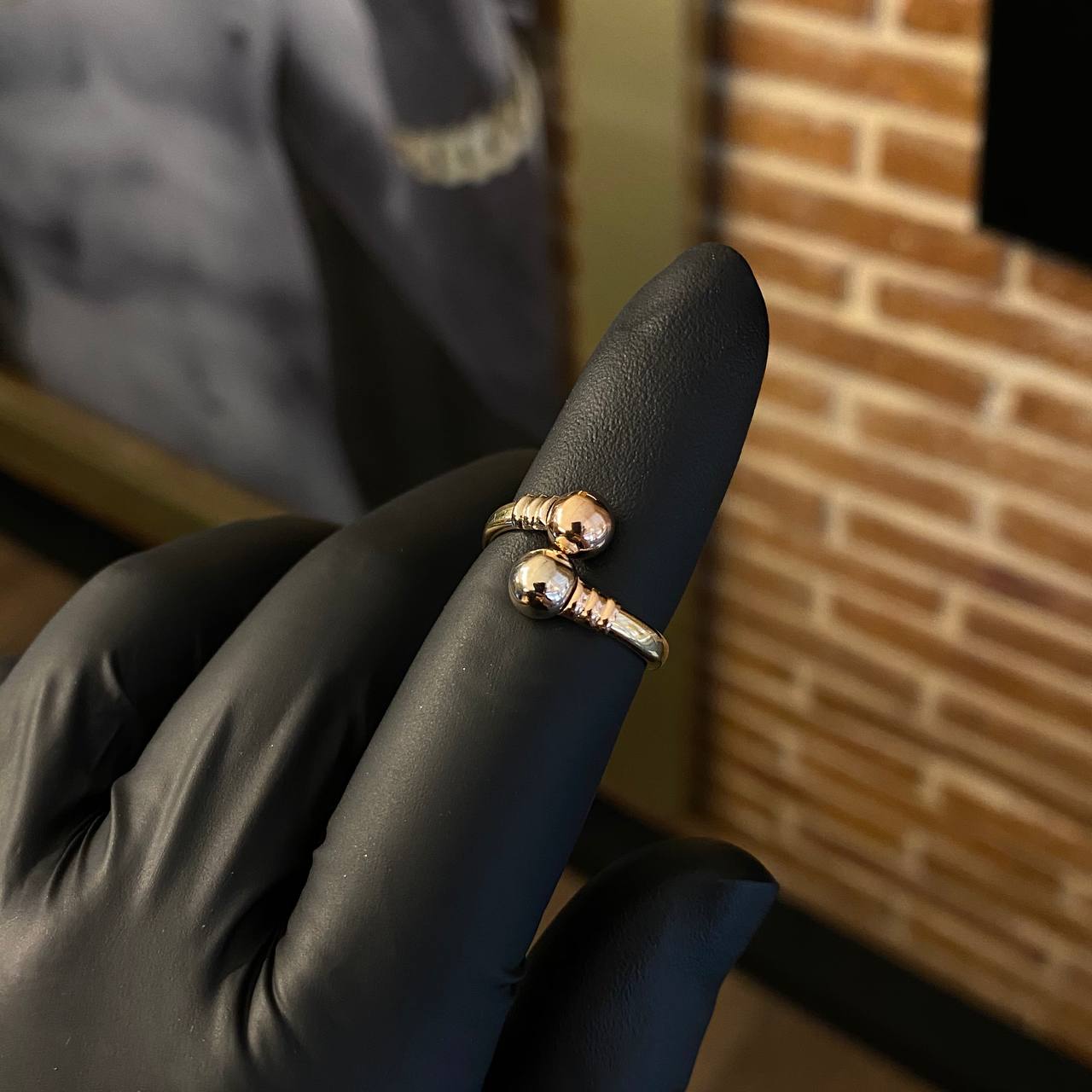 Anillo Tu y Yo 1.65gr T5 3/4 Tres Oros