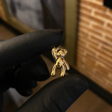 Dije Oso 0.7gr / 1.8cm Oro Amarillo*