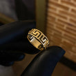 Anillo Tribal 3.65gr T8 3/4 Oro Amarillo