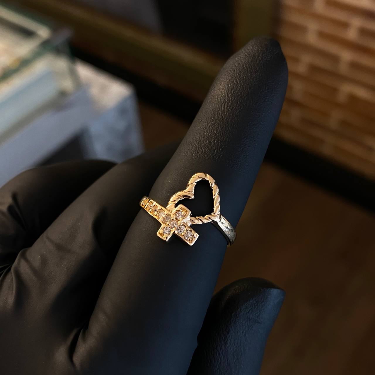  Elegantes anillos de boda para mujer, diseño de cruz
